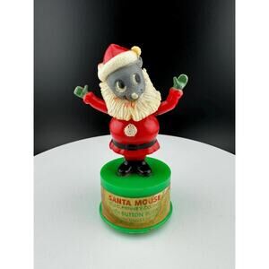 Vintage Kohner Bros Inc. Santa Mouse for J.C. Penney